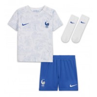 Camisa de time de futebol França Antoine Griezmann #7 Replicas 2º Equipamento Infantil Mundo 2022 Manga Curta (+ Calças curtas)